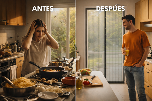 Mosquitero Magnético para Puertas – Protección sin Mosquitos