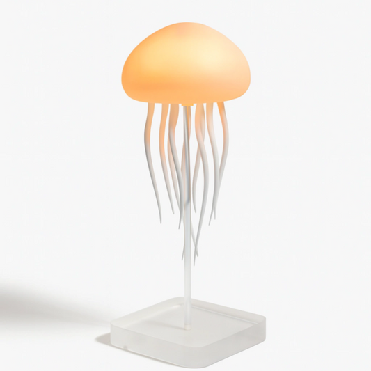 Medusa flotante con luces