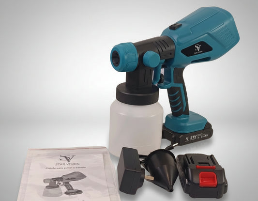 Pistola De Pintar Eléctrica Sv2027 21v