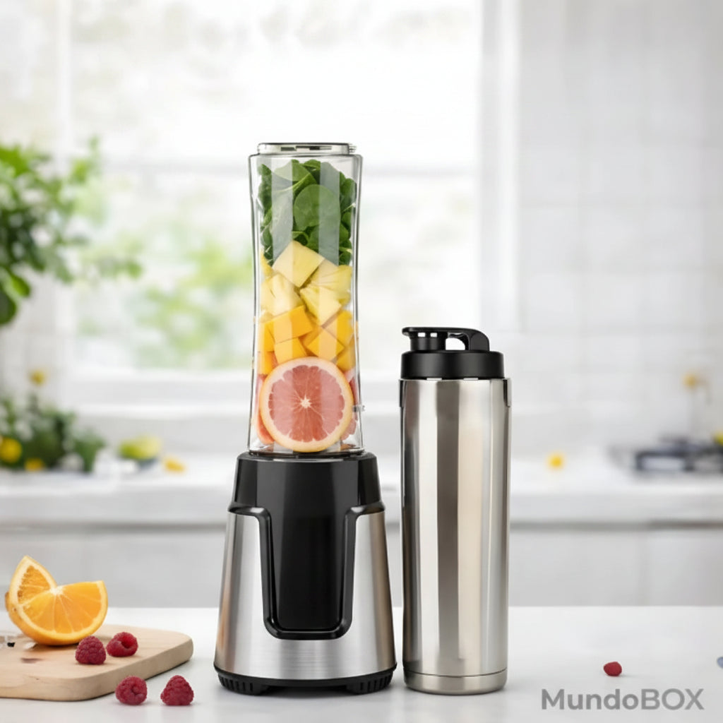 👉 Licuadora FitGo Pro 2 en 1™ – Smoothies en segundos donde quieras