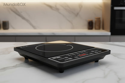 Anafe Eléctrico Vitrocerámico Portátil – 1 Hornalla Potente para Cocinar en Cualquier Lugar