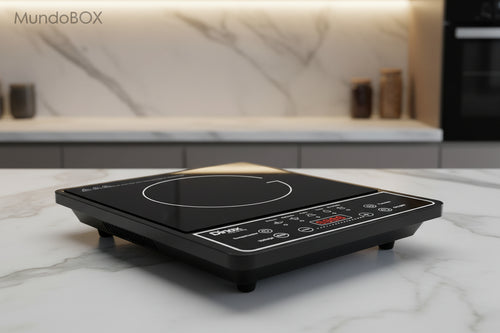 Anafe Eléctrico Vitrocerámico Portátil – 1 Hornalla Potente para Cocinar en Cualquier Lugar