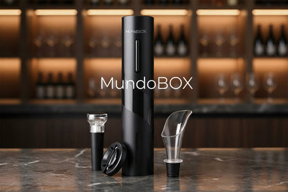 Sacacorchos Automático Eléctrico con Accesorios – Destapá tu Vino en Segundos