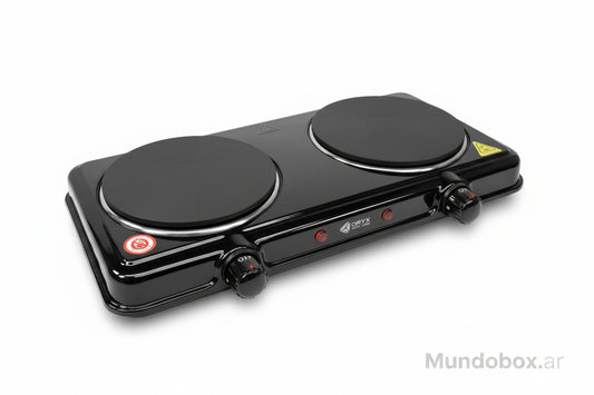 Anafe Eléctrico 2 Hornallas 2000W – Cocina en Cualquier Lugar