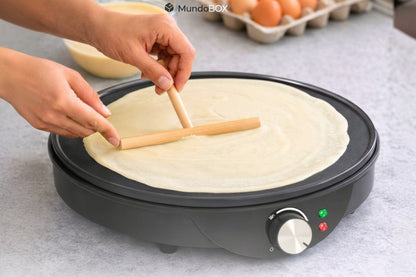 Combo Panquequera Antiadherente + Waflera Eléctrica – Desayunos Perfectos Todos los Días
