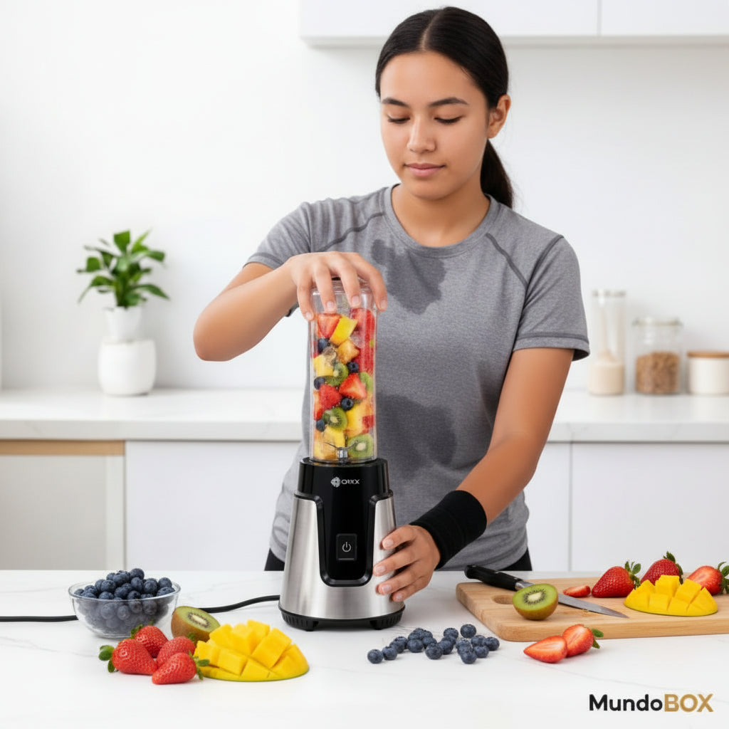 👉 Licuadora FitGo Pro 2 en 1™ – Smoothies en segundos donde quieras
