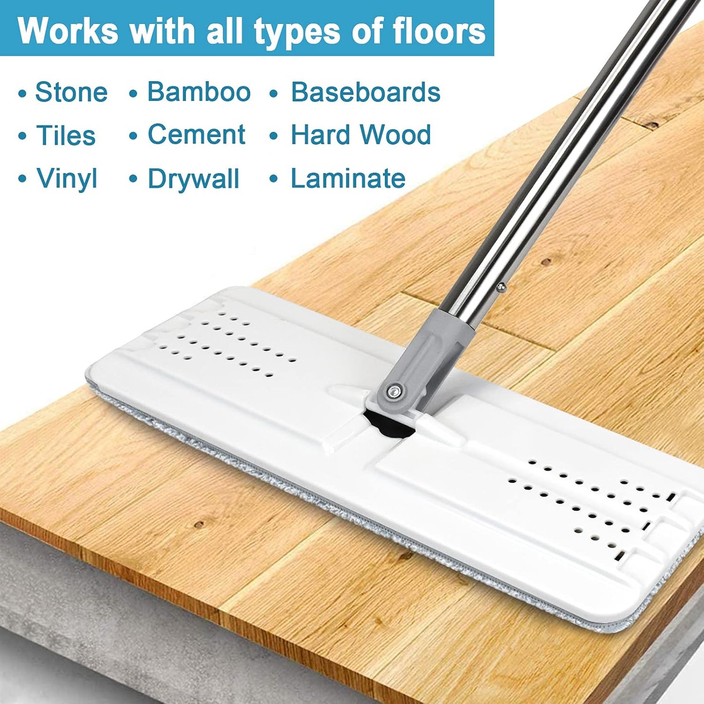 Mopa con Cabeza Rebotante Automática