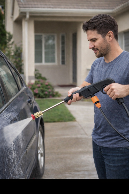 Hidrolavadora Portátil ORYX EL677 48V – Potente, Inalámbrica y Compacta