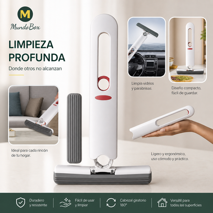 Mini Mopa Limpiadora Compacta | Limpieza Rápida sin Esfuerzo