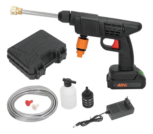 Hidrolavadora Stardom Portátil 48V a Batería – Inalámbrica, Ideal para Auto, Patio y Limpieza Móvil | [Mundo Box]