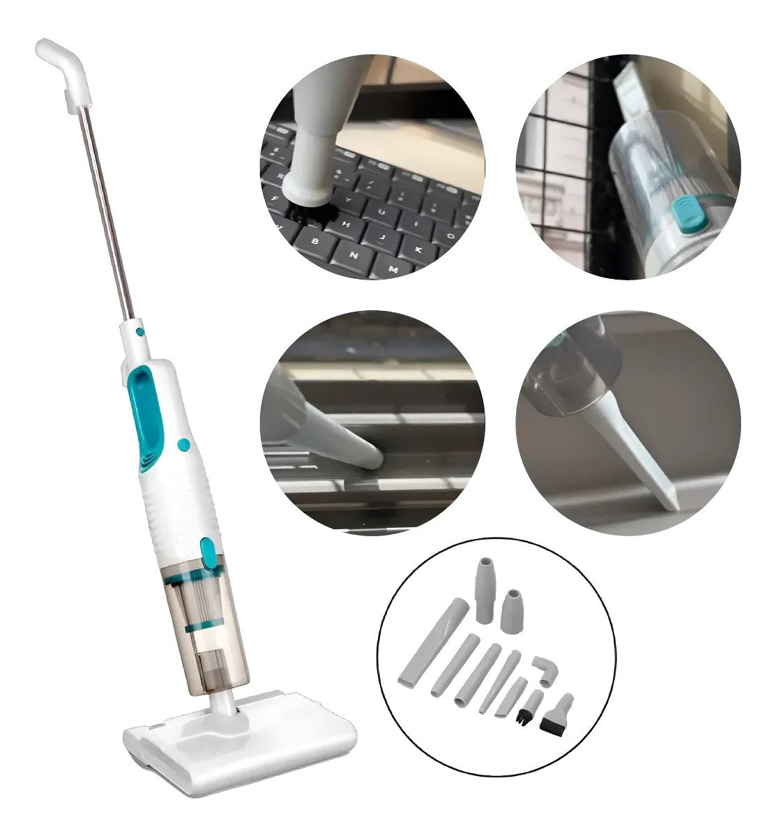 Aspiradora 2 en 1 (Vertical y de Mano)