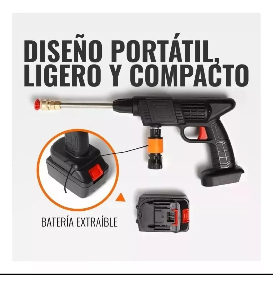 Hidrolavadora Stardom Portátil 48V a Batería – Inalámbrica, Ideal para Auto, Patio y Limpieza Móvil | [Mundo Box]