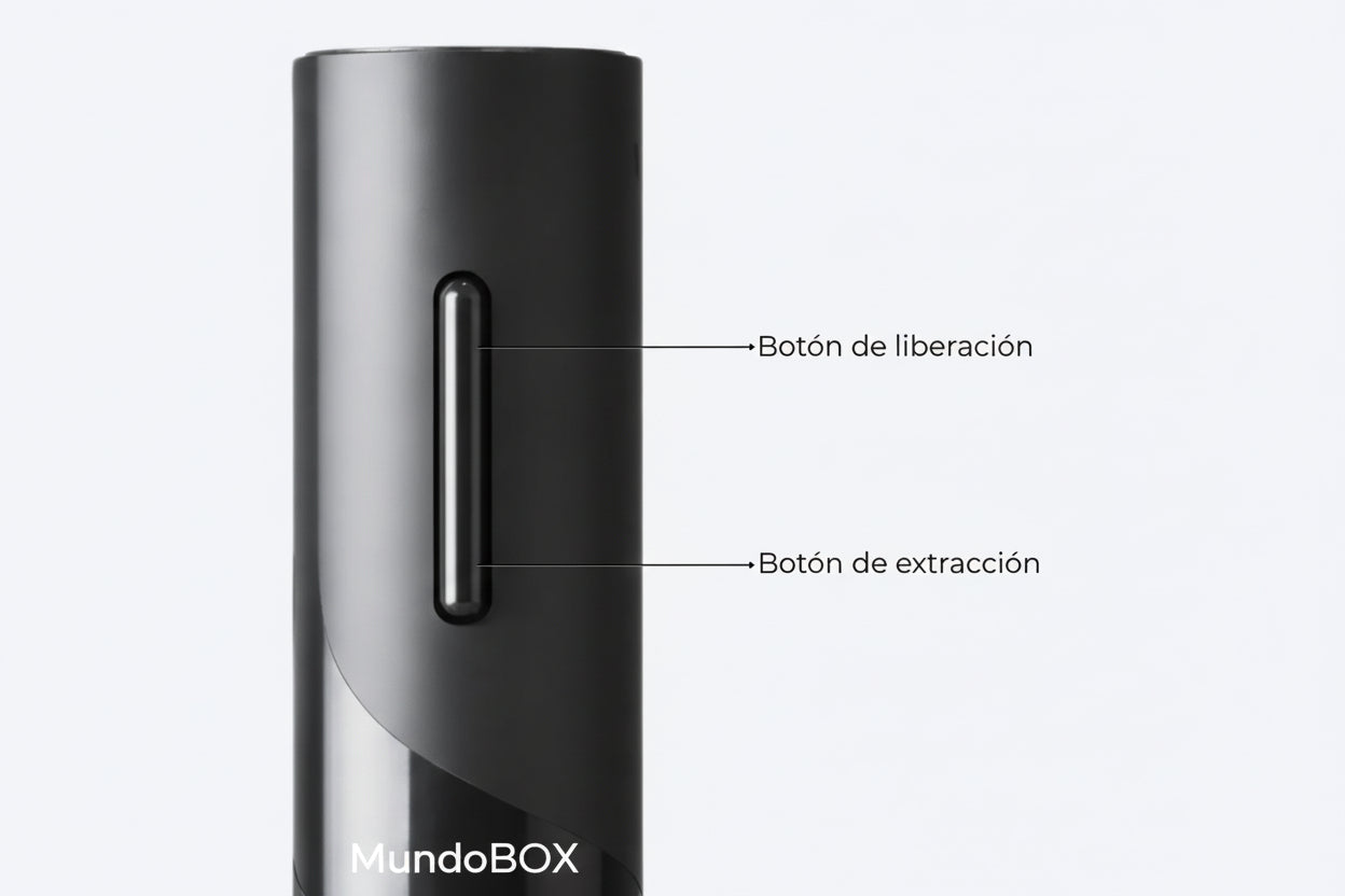 Sacacorchos Automático Eléctrico con Accesorios – Destapá tu Vino en Segundos