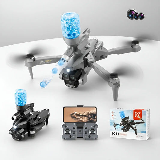 Dron K11 Max Shoot Triple Cámara con Hid