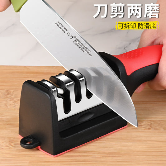 Afilador de Cuchillos 4 en 1 Profesional – Afilado Rápido y Preciso