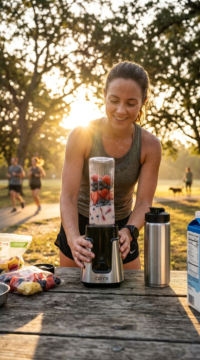 👉 Licuadora FitGo Pro 2 en 1™ – Smoothies en segundos donde quieras