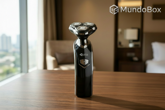 Afeitadora Eléctrica 4 en 1 Inalámbrica – Afeitá, Recortá y Limpí en Minutos